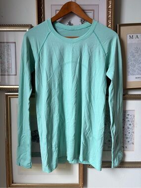 Lululemon Swiftly Tech Long Sleeve Teal 8